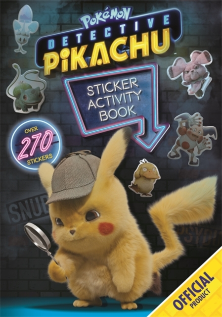Detective Pikachu Sticker Activity Book : Official Pokemon, Paperback / softback Book