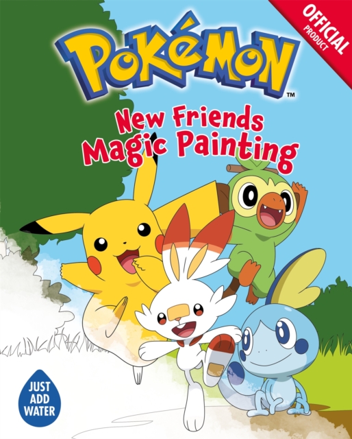 The Official Pokemon: New Friends Magic Painting, Paperback / softback Book