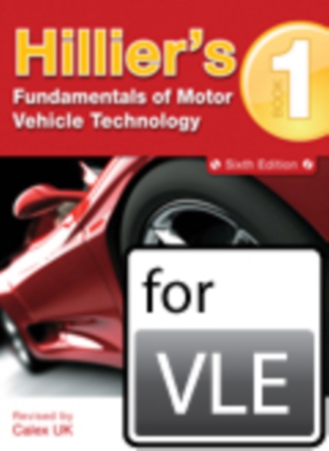 Hillier's Motor Vehicle Technology Book 1 VLE (Moodle), CD-ROM Book