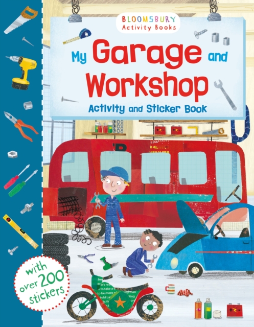 My Garage and Workshop Activity and Sticker Book, Paperback / softback Book