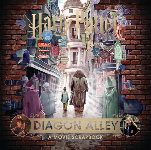 Harry Potter - Diagon Alley : A Movie Scrapbook, Hardback Book
