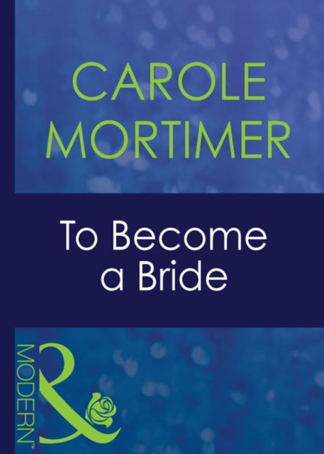 To Become A Bride, EPUB eBook