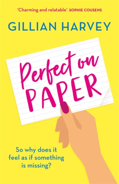 Perfect on Paper : The heartwarming and relatable read to escape with this year!, Paperback / softback Book