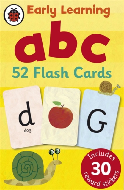Ladybird Early Learning: ABC Flash Cards, Cards Book