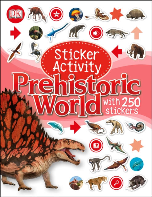 Sticker Activity Prehistoric World, Paperback Book