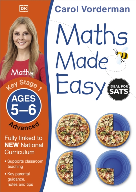 Maths Made Easy: Advanced, Ages 5-6 (Key Stage 1) : Supports the National Curriculum, Maths Exercise Book, Paperback / softback Book