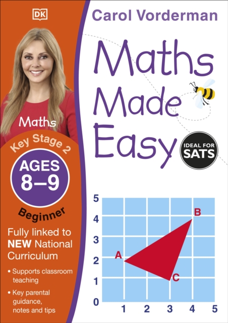 Maths Made Easy: Beginner, Ages 8-9 (Key Stage 2) : Supports the National Curriculum, Maths Exercise Book, Paperback / softback Book