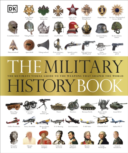 The Military History Book : The Ultimate Visual Guide to the Weapons that Shaped the World, Hardback Book