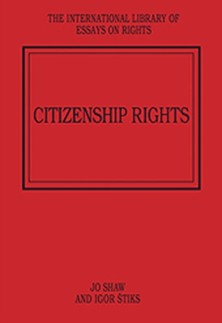 Citizenship Rights, Hardback Book