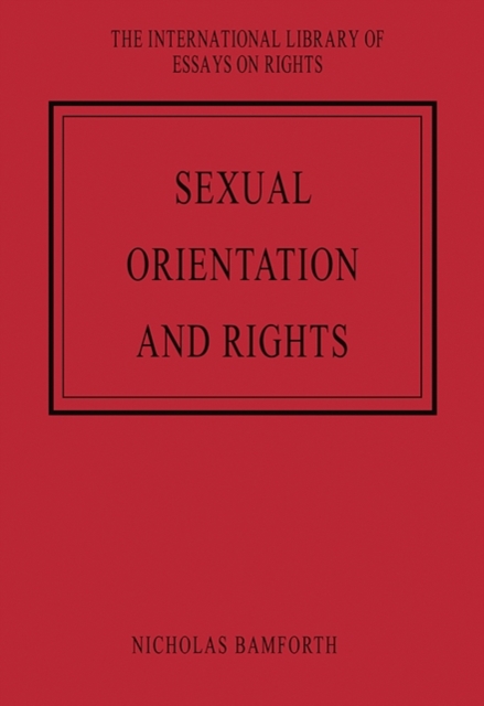 Sexual Orientation and Rights, Hardback Book