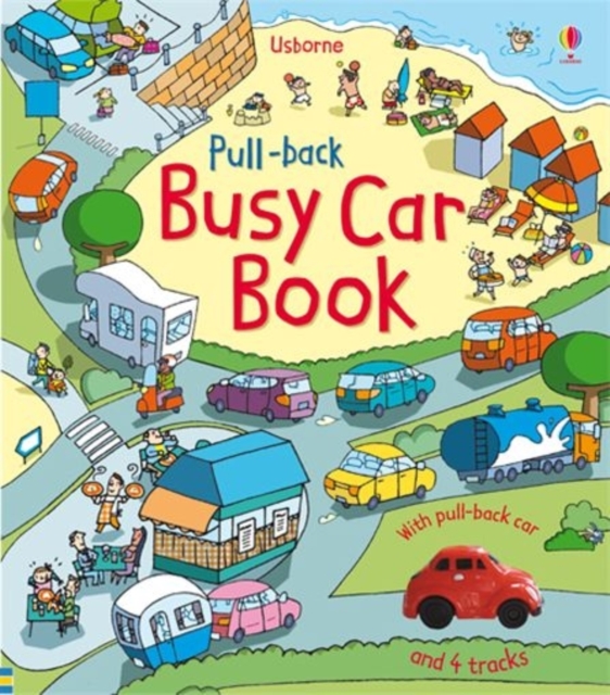 Pull-back Busy Car Book, Board book Book