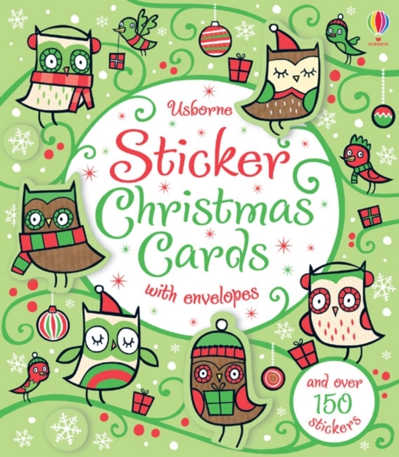 Sticker Christmas Cards, Cards Book