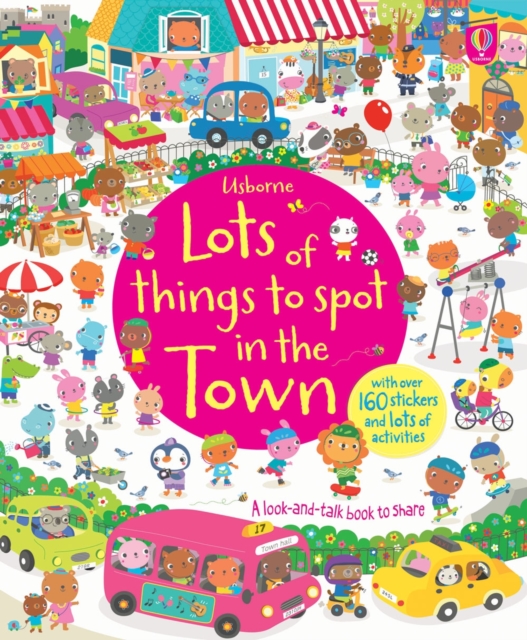 Lots of Things to Spot in the Town, Board book Book