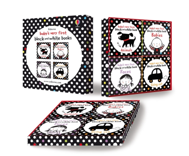 Baby's Very First Black and White Four-book Gift Box, Multiple copy pack Book