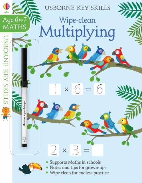 Wipe-clean Multiplying 6-7 : 2. Klasse, Paperback / softback Book