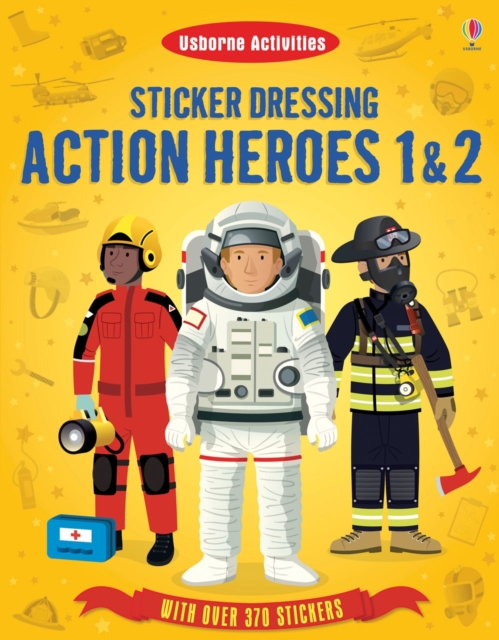 Sticker Dressing Action Heroes 1 and 2, Paperback / softback Book