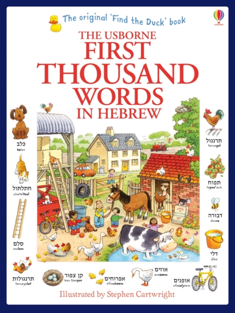 First Thousand Words in Hebrew, Paperback / softback Book