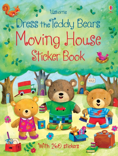 Dress the Teddy Bears Moving House Sticker Book, Paperback / softback Book