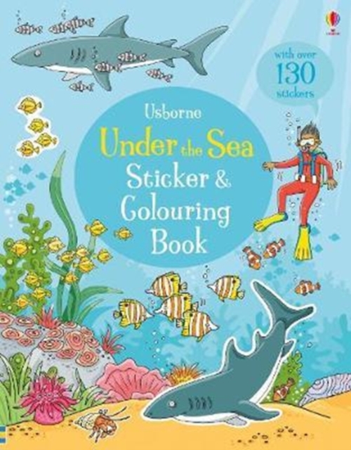 Under the Sea Sticker and Colouring Book, Paperback / softback Book