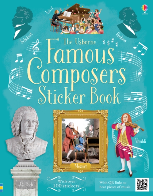 Famous Composers Sticker Book, Paperback / softback Book