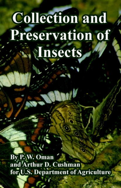 Collection and Preservation of Insects, Paperback / softback Book
