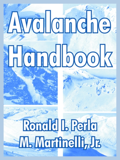 Avalanche Handbook, Paperback / softback Book