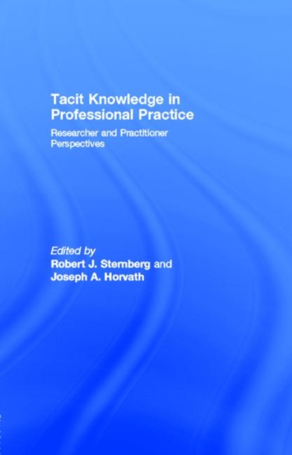 Tacit Knowledge in Professional Practice : Researcher and Practitioner Perspectives, PDF eBook