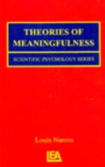 Theories of Meaningfulness, PDF eBook