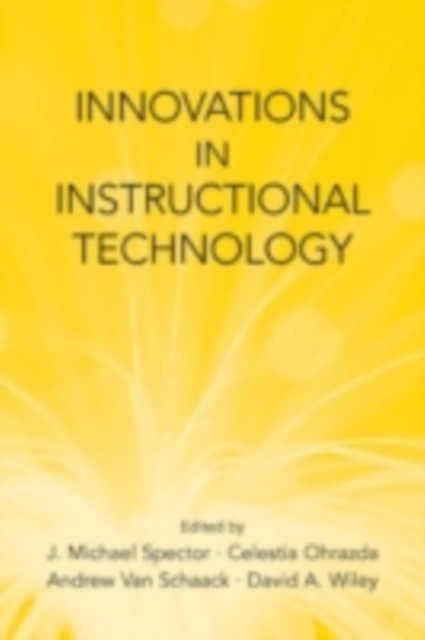 Innovations in Instructional Technology : Essays in Honor of M. David Merrill, PDF eBook
