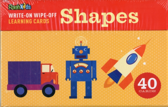 Write-On Wipe-Off Learning Cards: Shapes, Cards Book