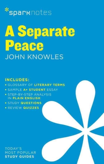 A Separate Peace SparkNotes Literature Guide : Volume 58, Paperback / softback Book