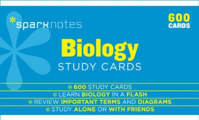 Biology SparkNotes Study Cards : Volume 2, Cards Book