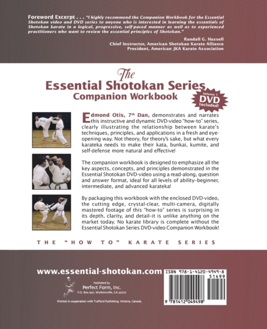 Essential Shotokan : The Companion Workbook, Vol. 1: Principles of Body Dynamics and Stances, Paperback / softback Book