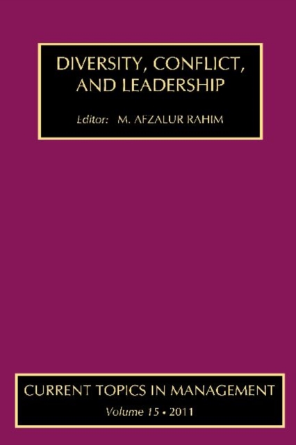 Diversity, Conflict, and Leadership, Hardback Book