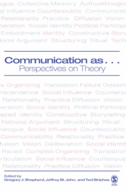 Communication as ... : Perspectives on Theory, Paperback / softback Book