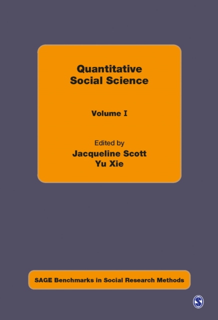 Quantitative Social Science, Hardback Book