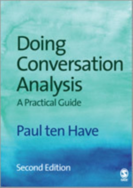 Doing Conversation Analysis, Hardback Book