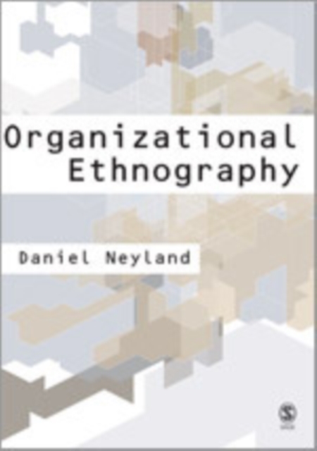 Organizational Ethnography, Hardback Book