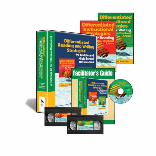 Differentiated Reading and Writing Strategies for Middle and High School Classrooms : A Multimedia Kit for Professional Development, Mixed media product Book
