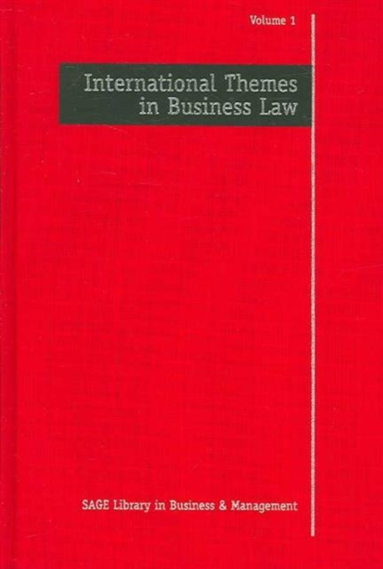 International Themes in Business Law, Hardback Book