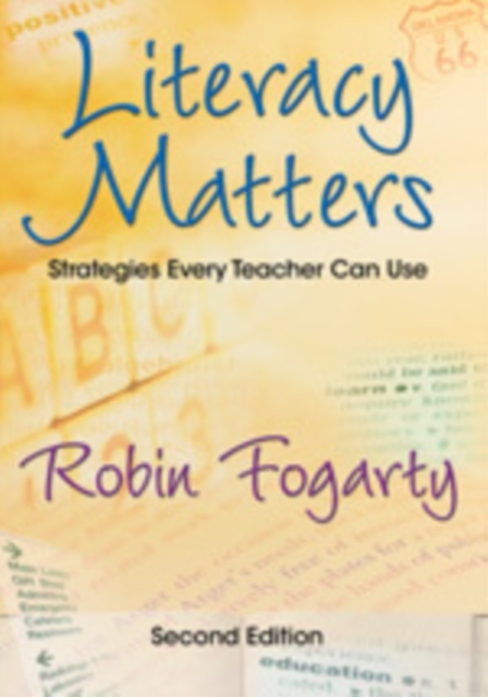 Literacy Matters : Strategies Every Teacher Can Use, Hardback Book
