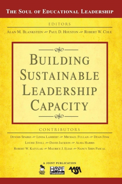 Building Sustainable Leadership Capacity, Paperback / softback Book