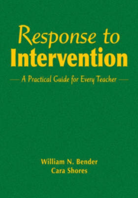 Response to Intervention : A Practical Guide for Every Teacher, Hardback Book