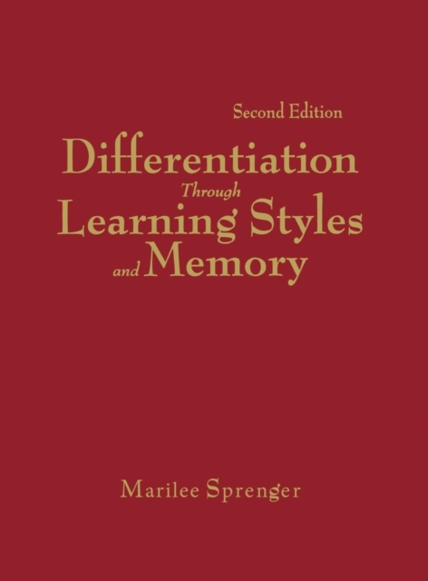 Differentiation Through Learning Styles and Memory, Hardback Book