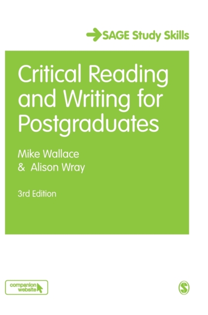 Critical Reading and Writing for Postgraduates, Hardback Book