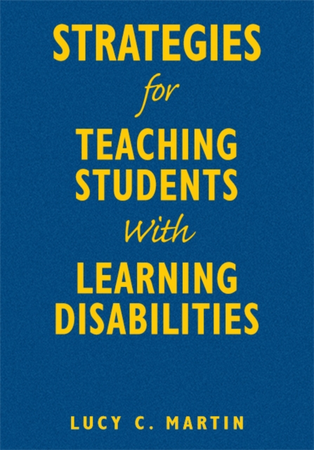 Strategies for Teaching Students with Learning Disabilities, Hardback Book
