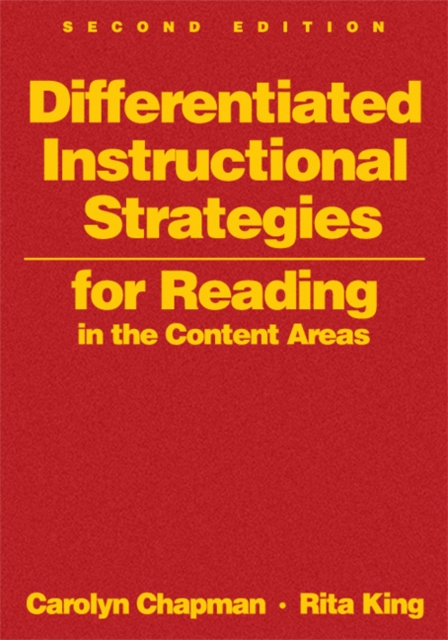 Differentiated Instructional Strategies for Reading in the Content Areas, Hardback Book