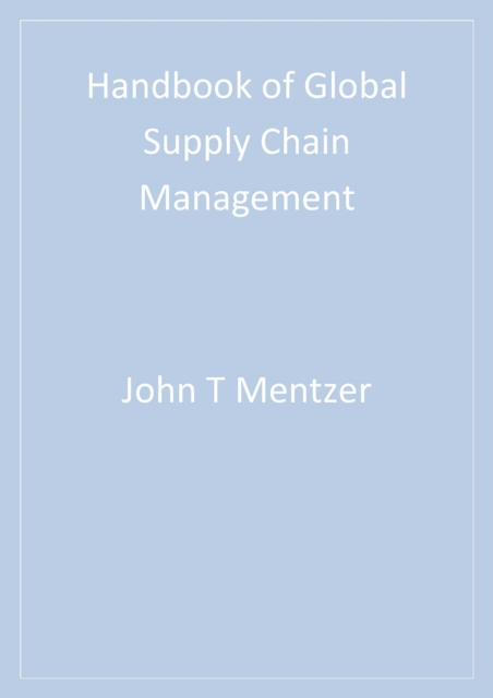 Handbook of Global Supply Chain Management, PDF eBook