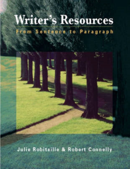 Writer's Resources : From Sentence to Paragraph (with Writer's Resources 2.0 BCA/iLrn (TM) CD-ROM), Mixed media product Book