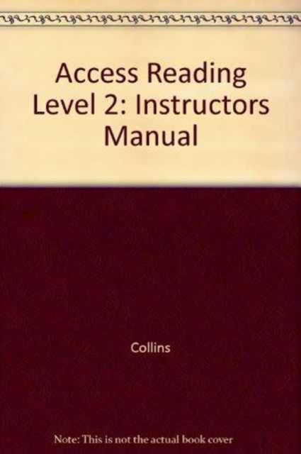 Access Reading Level 2 : Instructors Manual, Paperback / softback Book